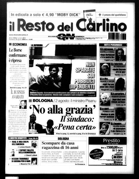 Il Resto del Carlino : giornale dell'Emilia